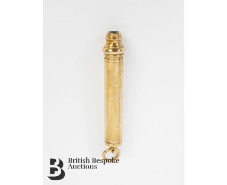 9ct yellow gold propelling pencil, Birmingham hallmark, approx 11.2 gms.&nbsp;