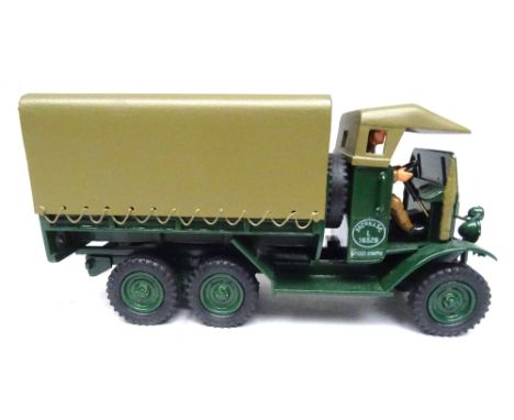 CJB Morris D-Type 6-wheel Artillery Tractor or General service with Driver in original box (Condition Excellent box Excellent