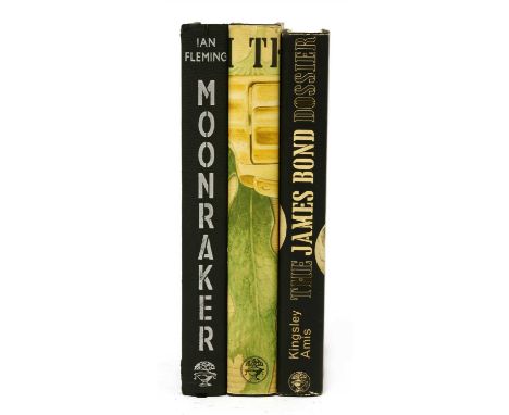 FLEMING, Ian: 1- Moonraker. Cape, 1955, first edition. Original boards with silver lettering to upper cover and spine; 2- The