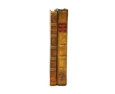 GILPIN, William: 1- Observations on the River Wye. For Blamire, 1782. Illustrated with 15 oval aquatint plates . PP:vii, (i) 