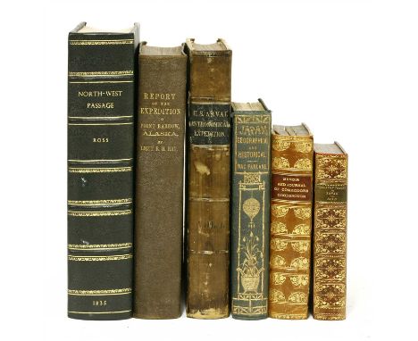1- Ross, Sir John: Narrative of a Second Voyage in Search of a North-West Passage.. Webster, 1835, Large 4to. With 30 charts 