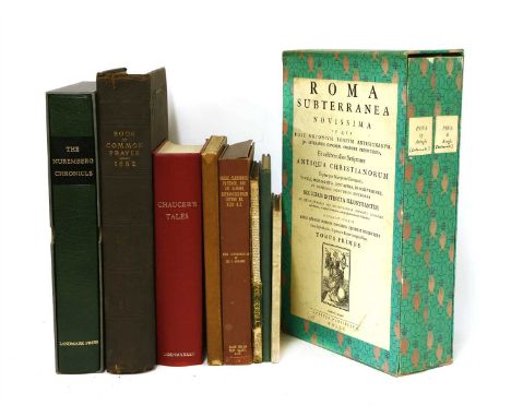 Facsimile Edns: 1- Three Readable Reprints of Literary Rarities . Edited by Charles Hindley. Reeves &amp; Turner, nd, c1870. 