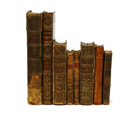 1- Pope, Alexander: The Dunciad.. For L Gilliver, 1729, 2nd edn. with Frontis. PP:232, 6, (i)Errata, (i)b. Later full calf an