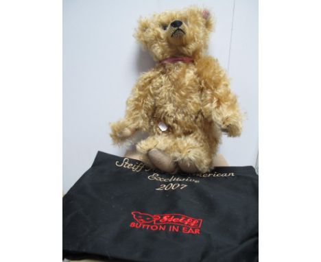 A Modern Steiff Jointed Teddy Bear #668395 'The Sound of Music', 32cm high, mohair, Certified No 946, 2007 North American exc