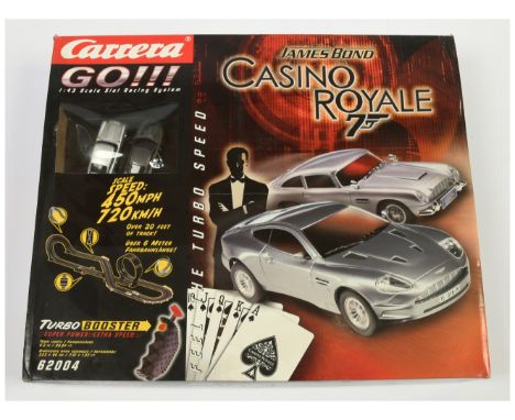 Carrera 62004 - "James Bond" 2-piece Slot Racing System Set taken from the film "Casino Royale" to include Aston Martin DB5 a