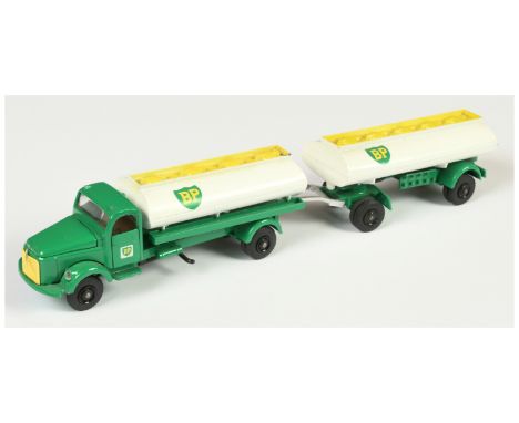 Vilmer Volvo "BP" Tanker - green, white, yellow including, front grille,&nbsp; gantry and filler caps, black hubs and tyres, 