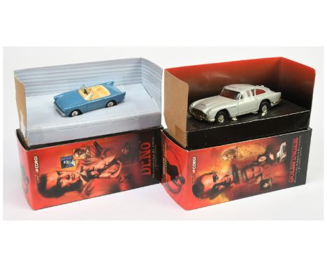 Corgi - "James Bond" A pair of "Spyguise" issues; (1) Sunbeam Alpine taken from the film "Dr No" - (Ltd 380/400) &amp; (2) As