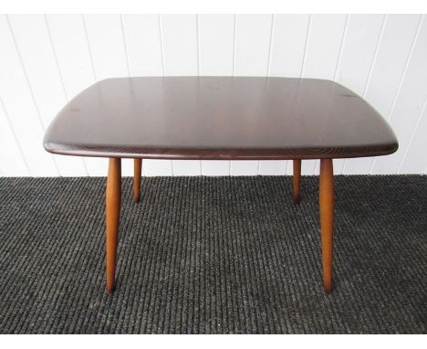 An Ercol dark coffee table