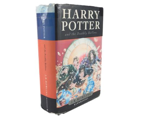A cast signed copy of  Rowling (JK) Harry Potter and The Deathly Hallows, first edition, dated 2007.  Provenance: The vendor 