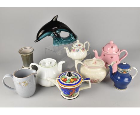 A Collection of Various Ceramics to Comprise Teapots to Include Sadler Together with a Poole Dolphin