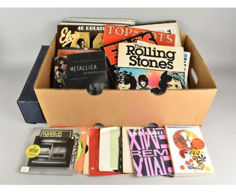 A Collection of Various Records, Singles, Rolling Stones Books etc