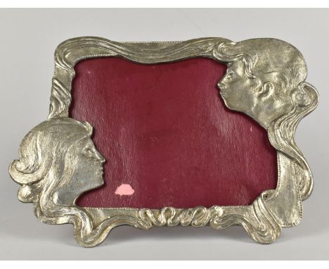 A Late 20th Century Silver Plated Photo Frame with Easel Back, 22.5cms Wide