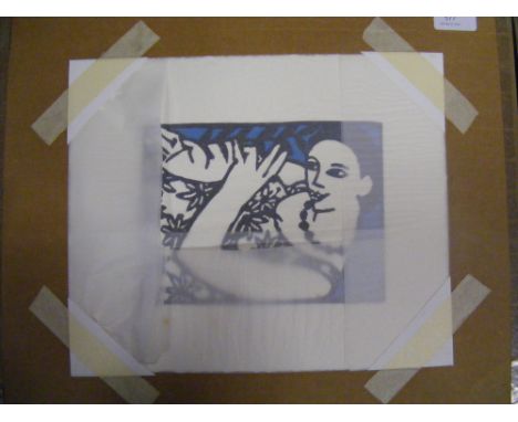 ANITA KLEIN - an unframed Limited Edition print 44 of 100  CONDITION REPORT Dimensions of print: 32 x 26.5cm