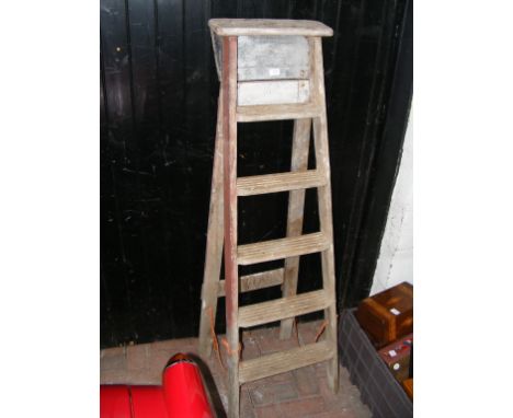 An old painters ladder