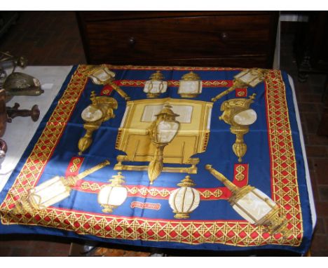 A collectable Hermes silk scarf