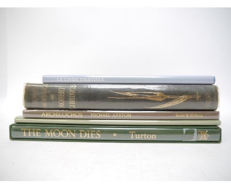 René Hague: 'The Death of Hector', Wellingborough, Christopher Skelton, 1973, limited edition (146/200), frontis + 3 full pag
