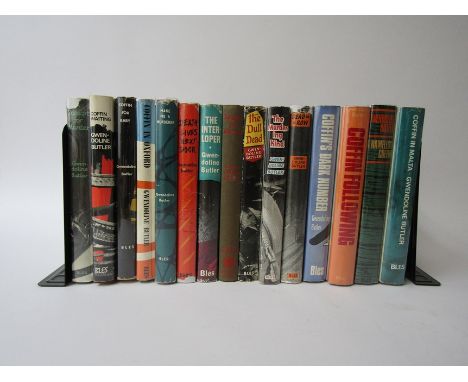 Gwendoline Butler, Inspector John Coffin crime fiction novels, first editions of the first 15 novels in the series, all publi