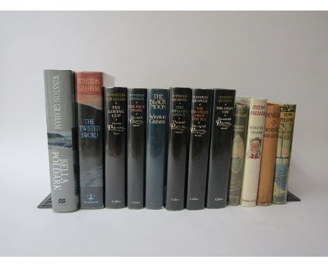 Winston Graham, 'The Poldark Novels', 12 volumes, all first editions, comprising 'Ross Poldark', London, Ward Lock, 1945, ori