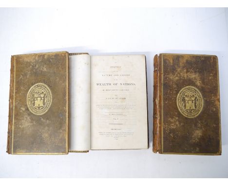 Adam Smith: 'An Inquiry into the Nature and Causes of the Wealth of Nations', Edinburgh, Silvester Doig &amp; Andrew Stirling