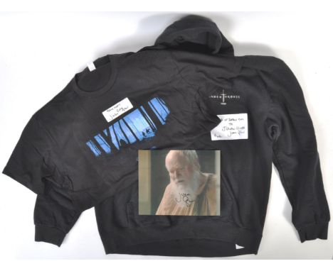 From The Collection of Julian Glover - Game Of Thrones -&nbsp; Mr Glover's personally gifted Season 1 Cast / Crew Gift hoodie