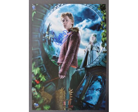 Harry Potter - Rupert Grint - English Actor - impressive signed 8x12" colour photograph of Grint as Ron Weasley in The Prison