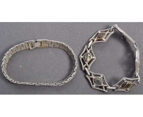 From the Estate of Peter Wyngarde - two costume jewellery bracelets, owned and worn by Peter Wyngarde throughout his career. 