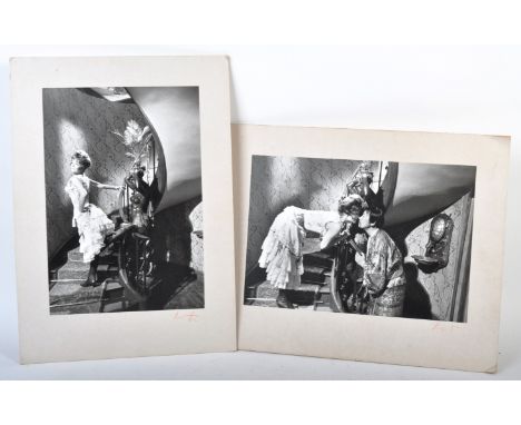 From The Collection of Isla Blair - Cecil Beaton (1904-1980) - two fantastic large format black and white photographs, taken 