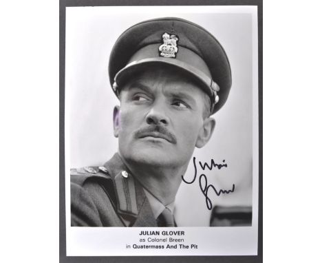 From The Collection of Julian Glover - Quatermass &amp; The Pit (1967)&nbsp; - an autographed 7x9"" black and white promotion