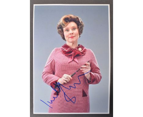 Harry Potter - Imelda Staunton - impressive signed autographed 8x10" colour photograph of Staunton as Professor Umbridge in t
