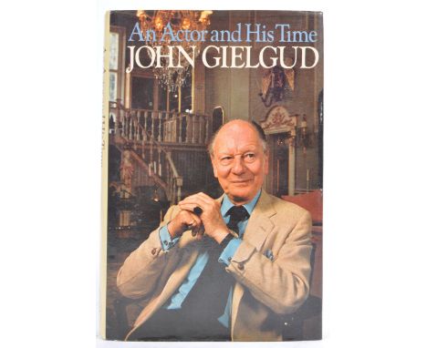 From the collection of Valerie Leon - Sir John Gielgud (1904-2000) - autographed first edition copy of his autobiography ' An