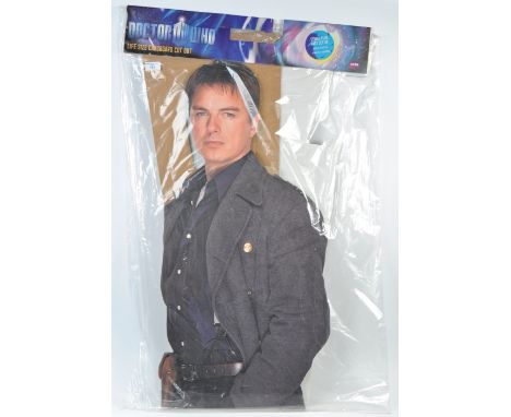Doctor Who - John Barrowman - an original Star Cutouts made unused full life-size cardboard cutout standee of ' Captain Jack 