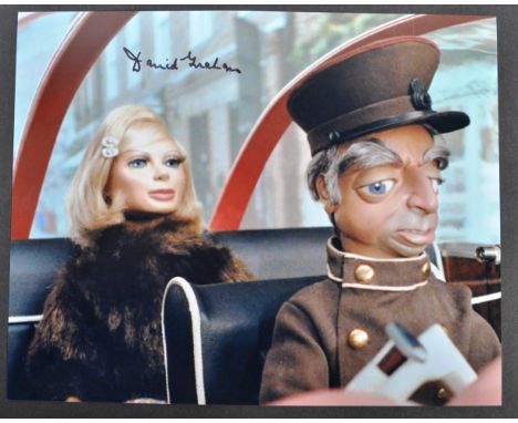 Thunderbirds - David Graham - an autographed 8x10" colour photograph of Graham's character Parker from the classic cult Gerry