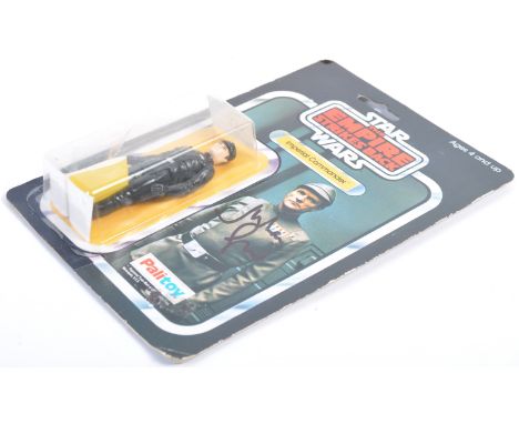 Collection of Julian Glover - an original vintage Kenner / Palitoy made Star Wars action figure ' Imperial Commander ', with 