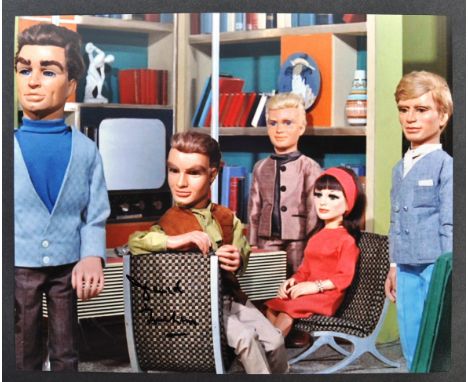Thunderbirds - David Graham - an autographed 8x10" colour photograph from the classic cult Gerry Anderson series, depicting t