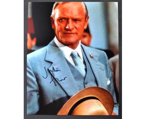Private Collection of Julian Glover - Indiana Jones And The Last Crusade - an autographed 8x10" colour photograph of Mr Glove