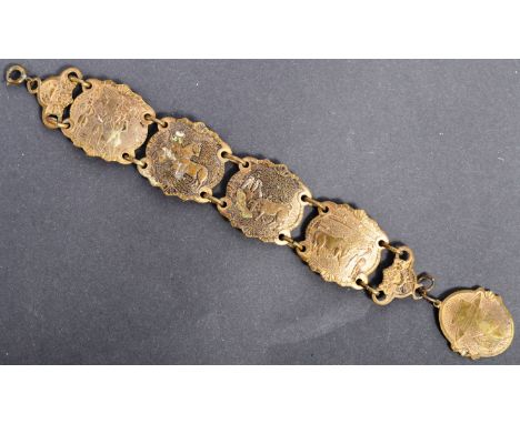 From the Estate of Peter Wyngarde - an original vintage costume jewellery bracelet, believed to have been gifted to Wyngarde 