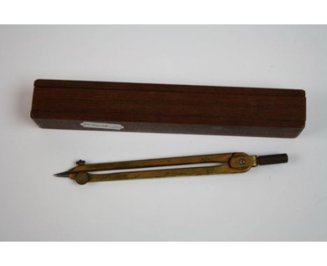 A World War Two / WW2 Issued 1943 Air Ministry Royal Air Force / RAF Compass With Original Wooden Box.