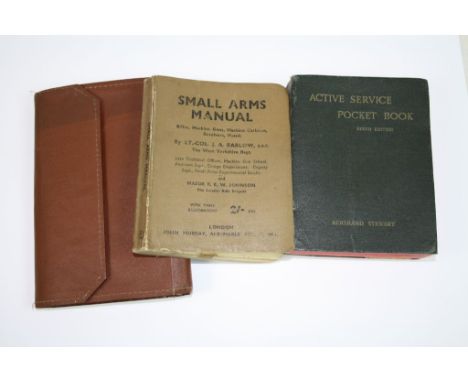 A Collection Of Three Military Books To Include A Field Service Pocket Book Dated 1915 And Issued To The Black Watch, A World