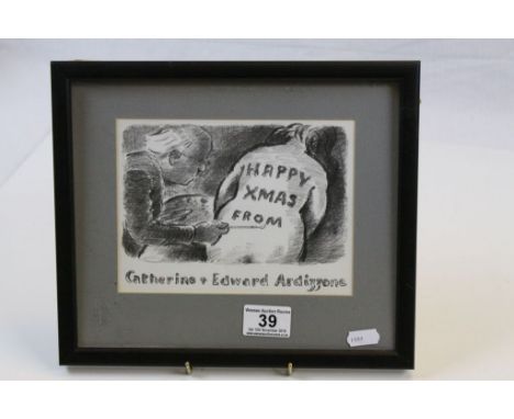 Framed &amp; glazed Catherine &amp; Edward Ardizzone print