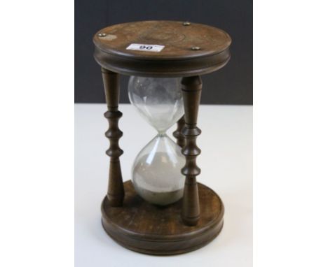 Large Wooden Hour Glass / Timer