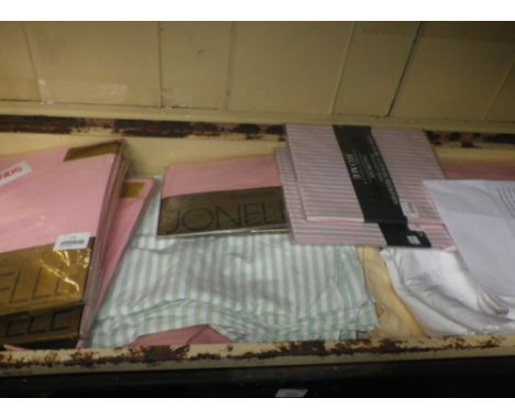 A LARGE COLLECTION OF BED LINEN 'AS NEW' IN PACKAGING, AND OTHER LINEN BARELY USED, including Jonelle, Laura Ashley, all cont