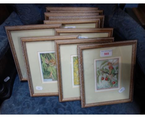 CICELY M. BARKER, FLOWER FAIRIES PRINTS SERIES (10)