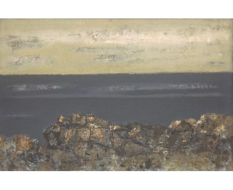 Ernst Eisenmayer, Austrian/British 1920-2018 - Seascapes, 1959; oil on canvas, signed with initials, titled and dated on the 