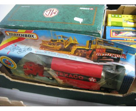 Nine Diecast Model Vehicles, by Corgi, Matchbox, Vanguards and other, of differing scales including Vanguards 1:43rd Scale #V