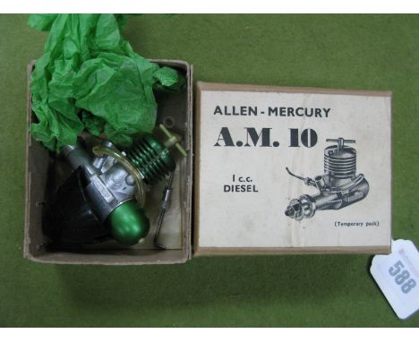 An AM10 1cc Diesel Aero Engine, appears unused, boxed.