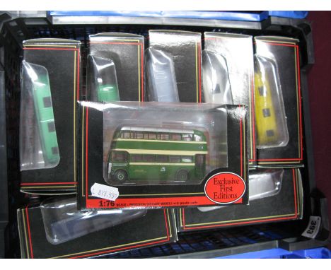 Eight EFE 'OO' Scale Buses, all boxed, all different.