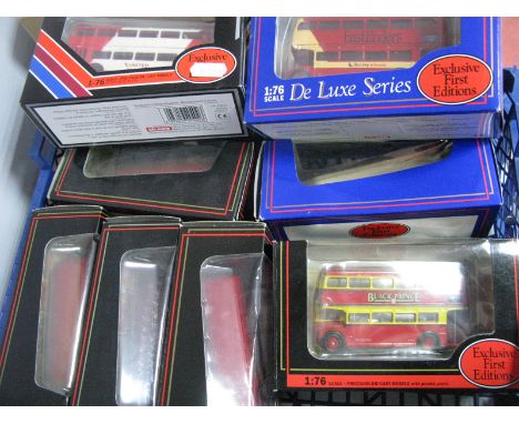 Eight EFE 'OO' Scale Buses, all boxed, all different 