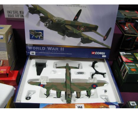 Corgi 'The Aviation Archive' #AA32608 1:72nd Scale Diecast Model Avro Lancaster MKIII (Special), - AJ-G, ED932, Wing Commande