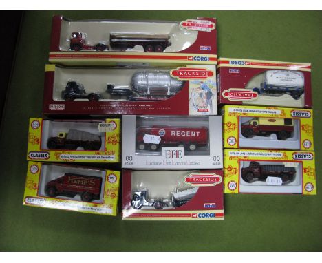 A Quantity of 1:76 Scale Boxed Diecast Vehicles, by Classix, EFE and Corgi - trackside "AEC Mammoth Artic low loader" noted, 