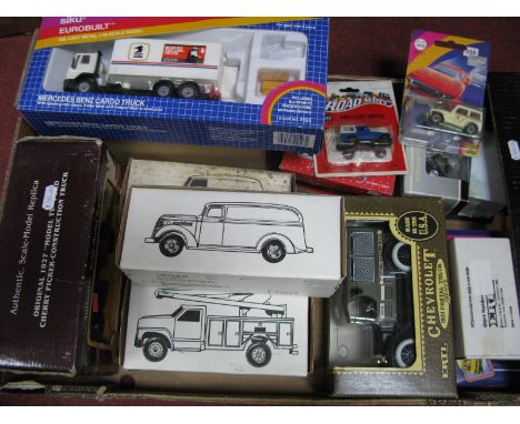 A Quantity of 'United States Postal Service'/'Telephone Service' Liveried Diecast/Tinplate/Ceramic Vehicles, by ERTL, The Yor